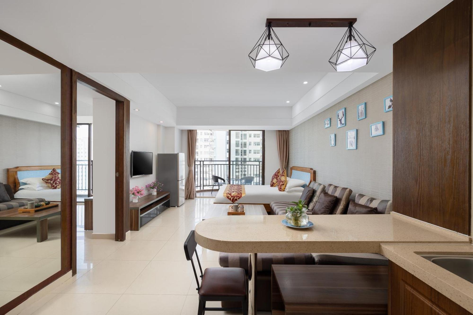 Sanya Sun And Sea Gueshouse Aparthotel Ngoại thất bức ảnh